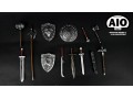 AIO fantasy 1/18 weapon set (Series 1)