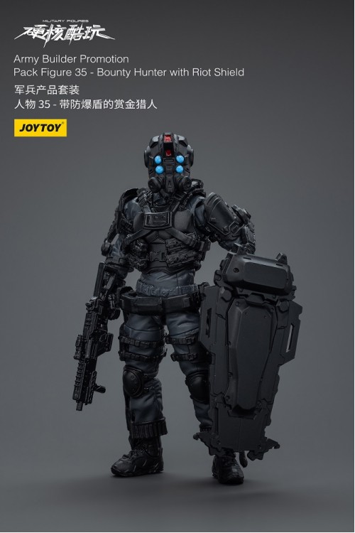 Army Builder Promotion Pack Figure 35 - Bounty Hunter with Riot Shield